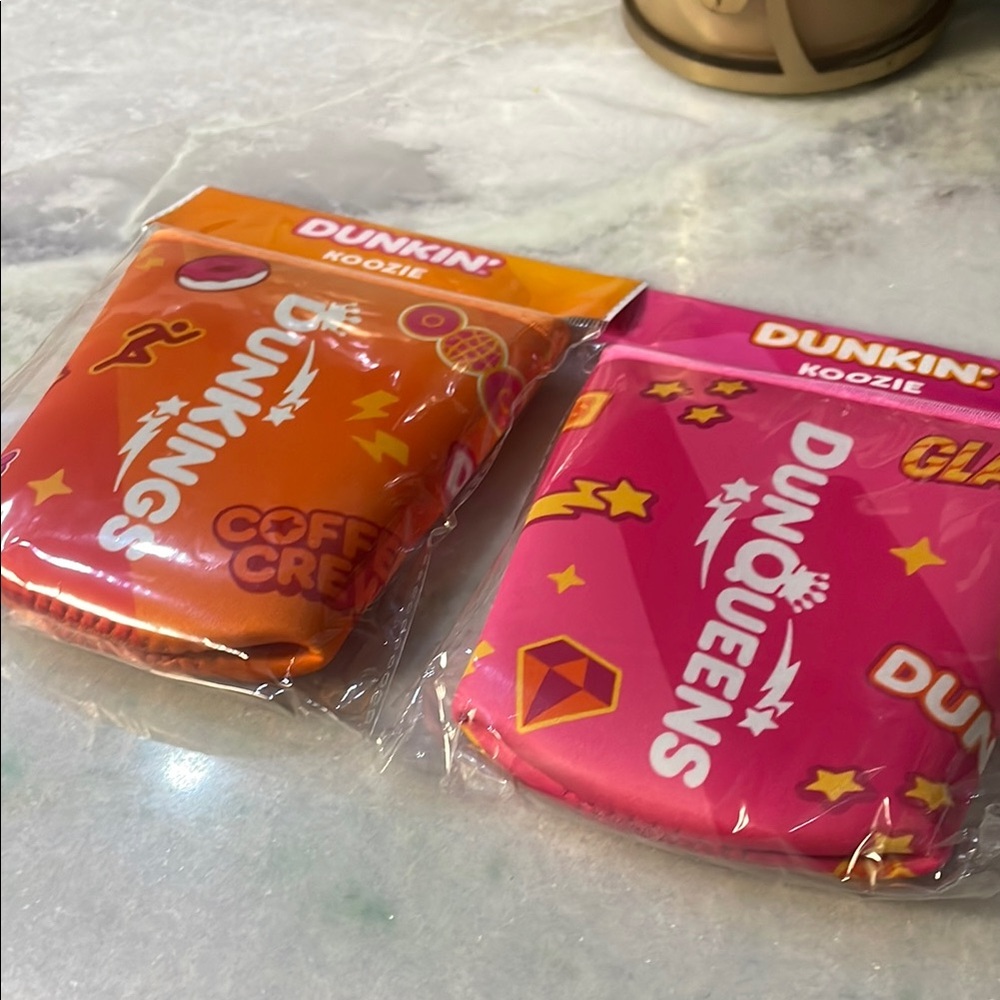 2025 Limited Edition Dunkin' Koozie Set - King and Queen